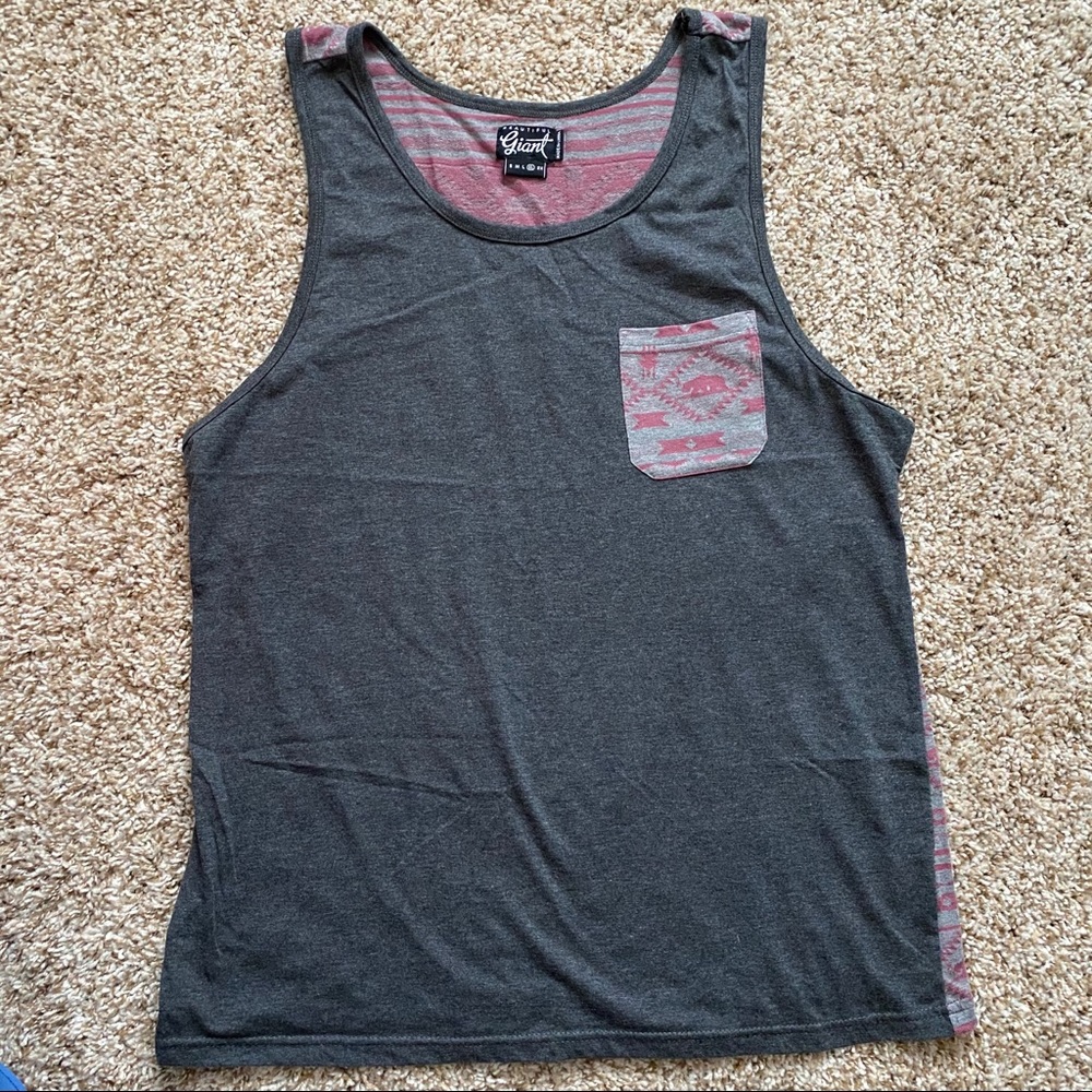 Unisex Bear Print Tank Top